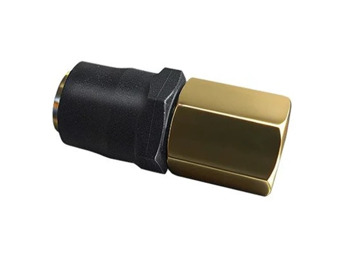 9.52 mm plastic-steel female thread valve connector