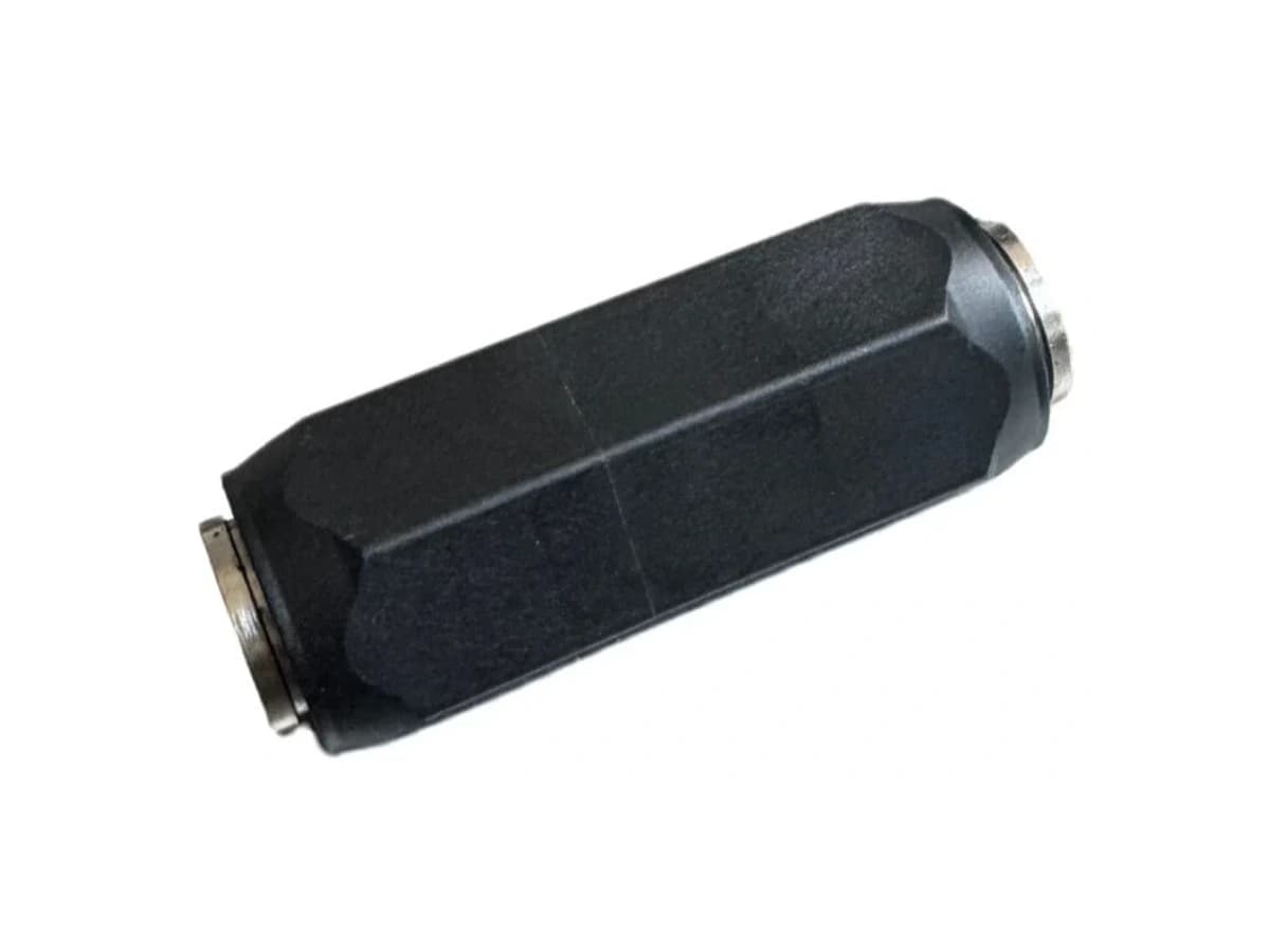9.52 mm plastic-steel straight quick-connect fitting for PA PE tubing