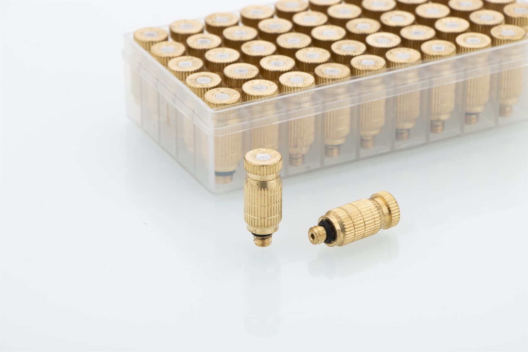 Brass two-section high pressure nozzle product appearance