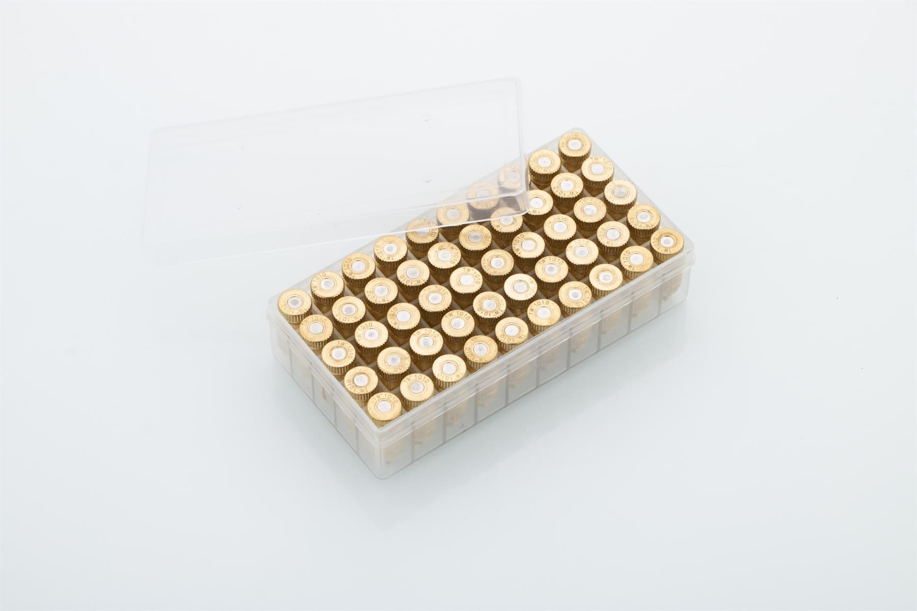 Brass two-section high pressure nozzle box packing