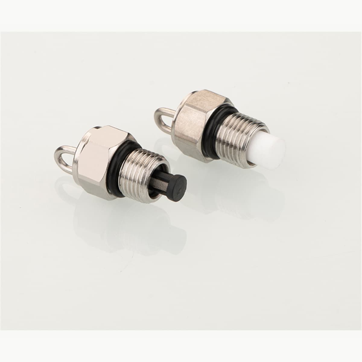 Ruby impact pin high pressure nozzle with screen filter and cotton filter versions